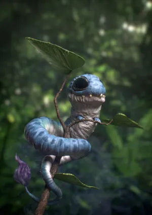 The Worm By Jon Botros Wallpaper