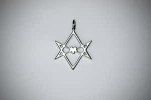 Thelema Symbol In Mystical Forest Wallpaper