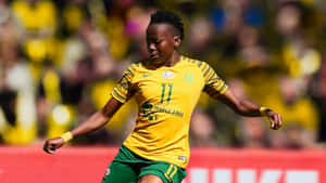 Thembi Kgatlana South African Woman Soccer Player Wallpaper