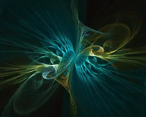 Theoretical Green Yellow Patterns [wallpaper] Wallpaper