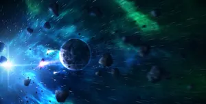 Theoretical Space Earth [wallpaper] Wallpaper