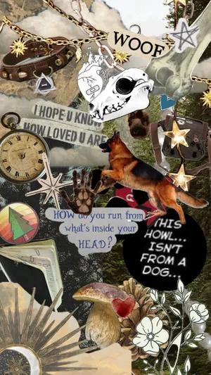 Therian Collage Art Wallpaper