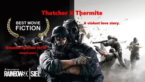 Thermite In Action In Rainbow Six Siege Wallpaper