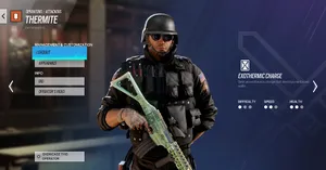 Thermite Operating His Unique Gadget In Rainbow Six Siege Wallpaper