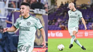 Thiago Almada And Teammate Andrew Gutman Wallpaper