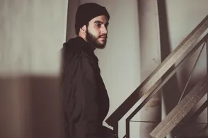 Thief On Staircase Wallpaper