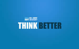 Think Better Web Design Concept Wallpaper