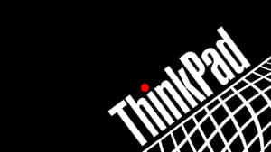 Think Pad Logo Black Background Wallpaper