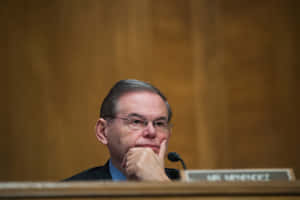 Thinking Robert Menendez Wallpaper