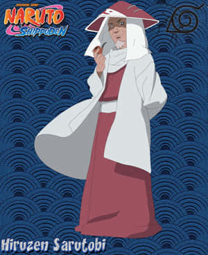 Third Hokage Standing Tall And Strong Wallpaper