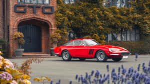 This Classic Ferrari 575 Gtz Dazzles The Car Show Wallpaper