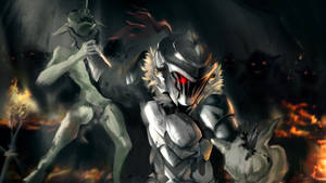 This Goblin Slayer Arc Dives Into A World Of Peril And Darkness Wallpaper