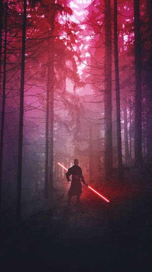 Thor Stormbreaker With Ebony Blade Wallpaper