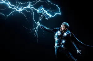 Thor - The Unstoppable God Of Thunder Wallpaper
