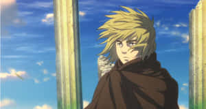 Thorfinn Anime Character Profile Wallpaper