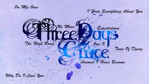 Three Days Grace Band Logo Wallpaper