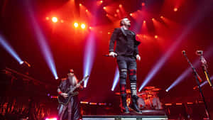 Three Days Grace Live Performance Wallpaper