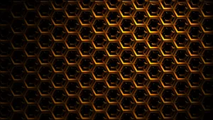 Three-dimensional Hexagon 4k Wallpaper. Wallpaper