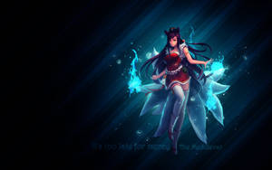 Three-dimensional League Of Legends Characters Ready For Battle Wallpaper