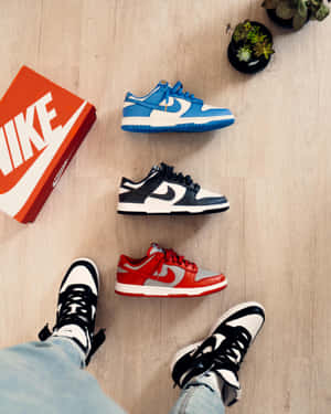 Three Generations Of Sneakerheads Are United By Their Love Of Shoes. Wallpaper