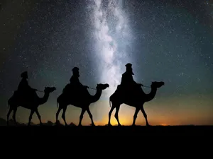Three Wise Men Journey Wallpaper