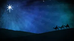 Three Wise Men Journey Wallpaper