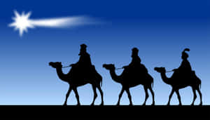 Three Wise Men Journey Wallpaper