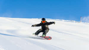 Thrill Of Winter Sports Wallpaper