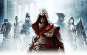 Thrilling Action In Assassin's Creed Brotherhood Wallpaper