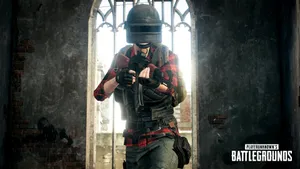 Thrilling Action With Pubg Lite On Mobile Wallpaper