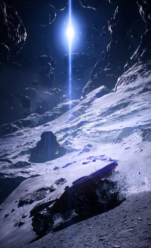 Thrilling Adventure In Mass Effect Trilogy Wallpaper