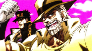 Thrilling Adventure With Joseph Joestar Wallpaper