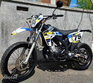 Thrilling Adventure With Rieju Motorcycle Wallpaper