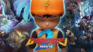 Thrilling Animation In Boboiboy Hd Movie Sequel Wallpaper