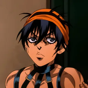 Thrilling Artwork Of Narancia Ghirga From Jojo's Bizarre Adventure Wallpaper