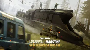 Thrilling Call Of Duty Vehicles In Action Wallpaper