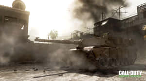 Thrilling Call Of Duty Vehicles In Action Wallpaper