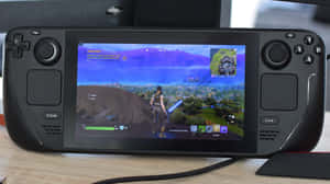 Thrilling Home Console Gaming Action Wallpaper