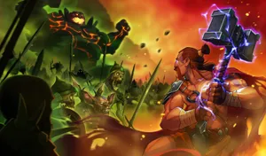 Thrilling Online Gaming Experience Wallpaper