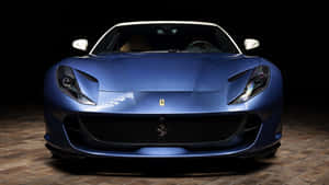 Thrilling Performance - The Iconic Ferrari 812 Superfast In Action. Wallpaper