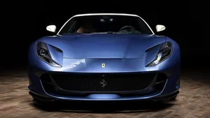 Thrilling Performance - The Iconic Ferrari 812 Superfast In Action. Wallpaper