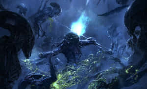 Thrilling Roller Coaster Ride Wallpaper