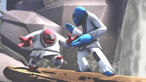 Throh And Swak Sparring Wallpaper