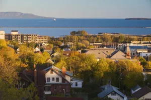 Thunder Bay Lake Superior View Wallpaper