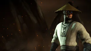 Thunder God Raiden In Mortal Kombat Action Wallpaper