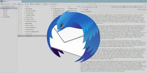 Thunderbird Email Client Interface Wallpaper