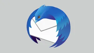 Thunderbird Logo Graphic Wallpaper