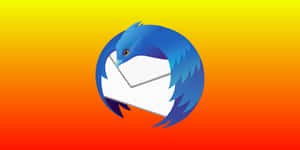 Thunderbird Logoon Gradient Background Wallpaper