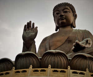 Tian Tan Buddha Wallpaper