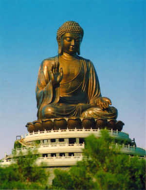 Tian Tan Buddha Wallpaper